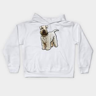 Soft Coated Wheaten Terrier Dog Kids Hoodie